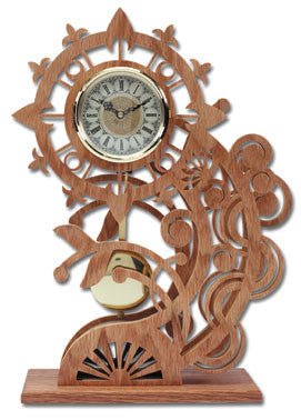 Bent Beauty Clock Pattern - Cherry Tree Toys