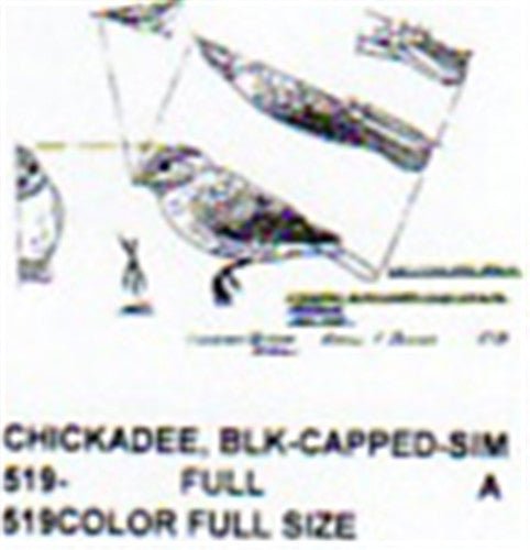 Chickadee Carving Pattern Vervaco Chickadee In Flower Wreath Counted