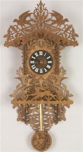 Black Forest Clock Scroll Saw Plan - Cherry Tree Toys