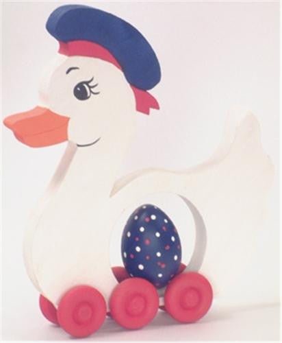 Boy Duck Toy Woodworking Plan - Cherry Tree Toys