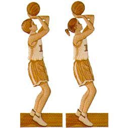 Boy & Girl Basketball Intarsia Plans - Cherry Tree Toys