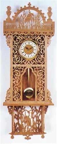 Brentwood Scroll Saw Wall Clock Plan - Cherry Tree Toys