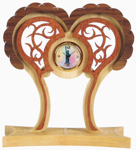 Broken Heart Clock Pattern - Cherry Tree Toys