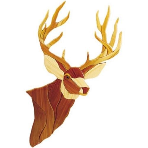 Buck Head Intarsia Plan - Cherry Tree Toys