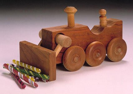 Bulldozer Toy Woodworking Plan - Cherry Tree Toys