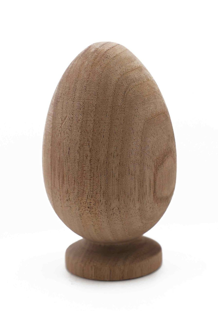 Butternut Goose Egg on Pedestal - Cherry Tree Toys