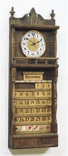 Calendar Clock Plan - Cherry Tree Toys