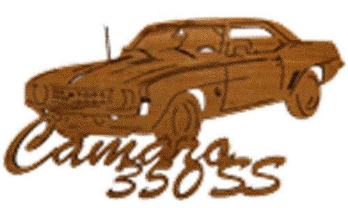 Camaro 350 SS Scroll Saw Muscle Car Plan - Cherry Tree Toys