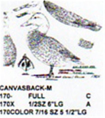 Canvasback Standing Carving Pattern - Cherry Tree Toys