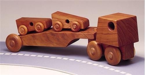 Car Carrier Toy Woodworking Plan - Cherry Tree Toys