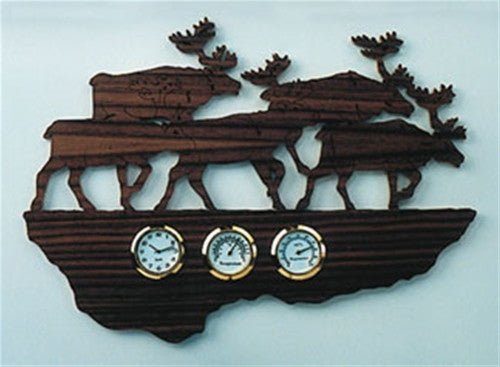 Caribou Crossing Clock Pattern - Cherry Tree Toys