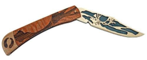 Caribou Scroll Saw Pocket Knife Plan - Cherry Tree Toys