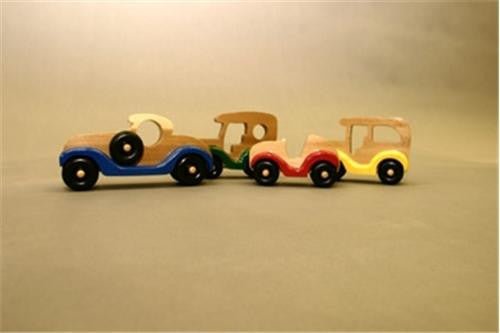 Cars, Cars, Cars Toy Plan - Cherry Tree Toys