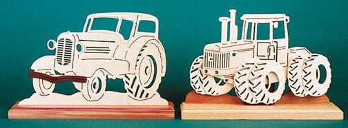 Case & John Deere Tractor Pattern - Cherry Tree Toys