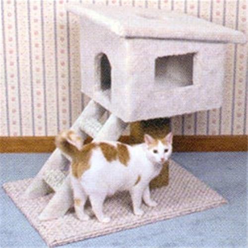 Cat Tree House Woodworking Plan - Cherry Tree Toys