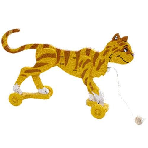 Cat Wiggle Toy Plan - Cherry Tree Toys