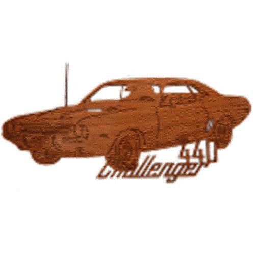 Challenger 440 Scroll Saw Muscle Car Plan - Cherry Tree Toys