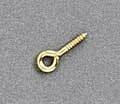 Whirligig Brass Screw Eyes