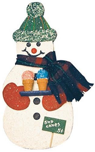 Snowman with Snow Cones Plan