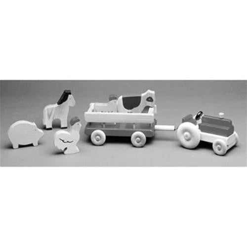 Tractor and Wagon Woodworking Plan Cherry Tree Toys