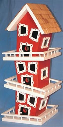 Triple Deck Birdhouse Plan