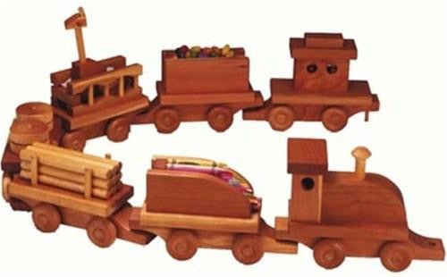 Cherry Tree Train Toy Woodworking Plan - Cherry Tree Toys