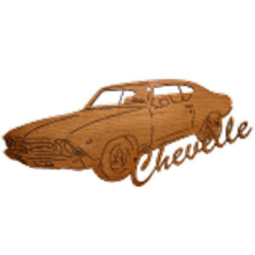 Chevelle Scroll Saw Muscle Car Plan - Cherry Tree Toys