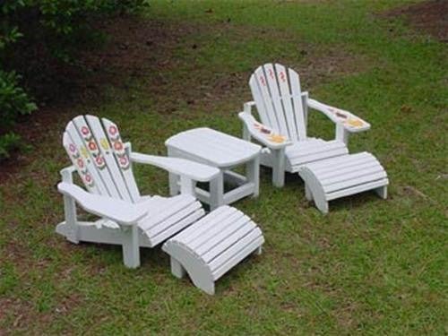 Childs Adirondack Furniture Set Plan - Cherry Tree Toys