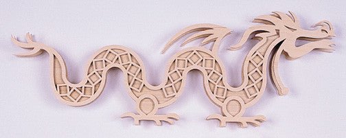 Chinese Dragon I Pattern - Cherry Tree Toys