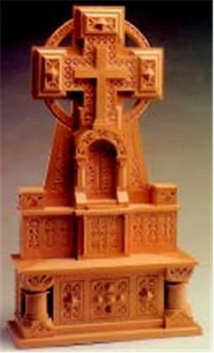 Chip Carved Altar - Cherry Tree Toys