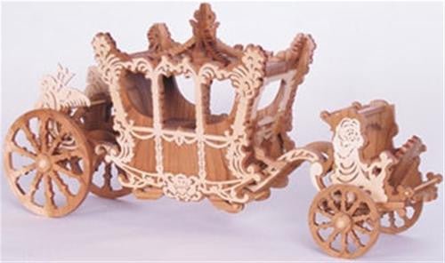 Cinderella's Carriage Scroll Saw Plan - Cherry Tree Toys