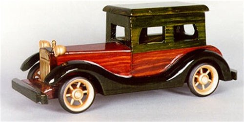 Classic Car Woodworking Pattern - Cherry Tree Toys