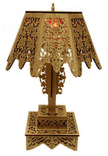 Classical Fretwork Lamp Plan - Cherry Tree Toys