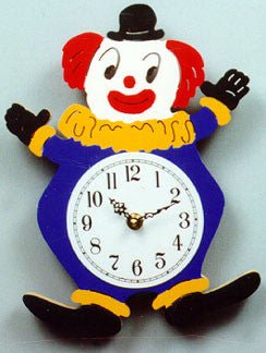 Clown Clock Pattern - Cherry Tree Toys