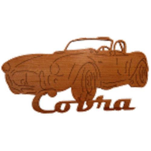 Cobra Scroll Saw Muscle Car Plan - Cherry Tree Toys