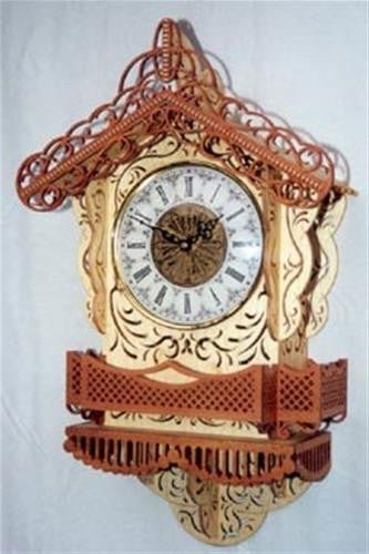 Commander Scroll Saw Clock Plan - Cherry Tree Toys