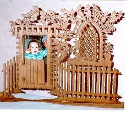 Cottage Door Pattern - Cherry Tree Toys