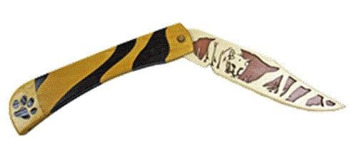 Cougar Scroll Saw Pocket Knife Plan - Cherry Tree Toys