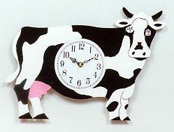 Cow Clock Pattern - Cherry Tree Toys