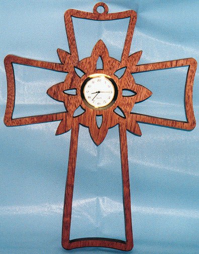 Crucifix Clock Pattern - Cherry Tree Toys