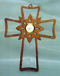 Crucifix Clock Pattern - Cherry Tree Toys