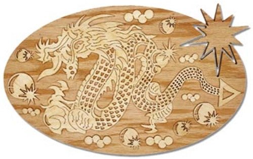 Crystal Ball Dragon Pattern - Cherry Tree Toys