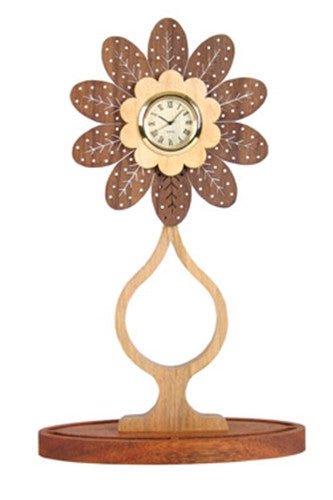 Daisy Clock Pattern - Cherry Tree Toys