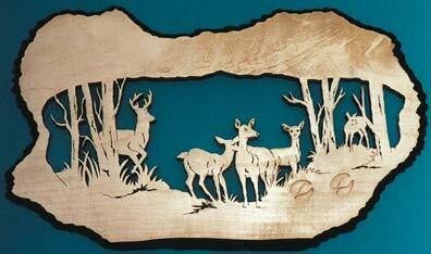 Deer Herd Scroll Saw Pattern - Cherry Tree Toys