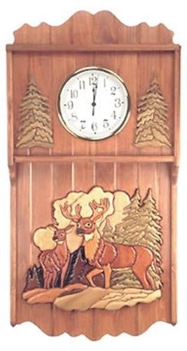 Deer Scene Clock Plan - Cherry Tree Toys