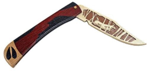 Deer Scroll Saw Pocket Knife Plan - Cherry Tree Toys