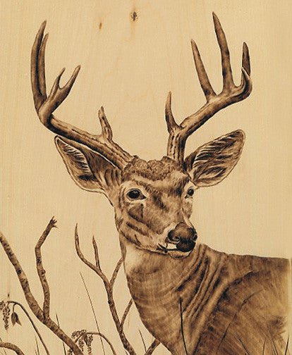 Deer Woodburning Plan - Cherry Tree Toys