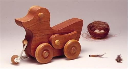 Dennis The Duck Toy Woodworking Plan - Cherry Tree Toys