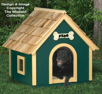 Dog House Woodworking Plan - Cherry Tree Toys