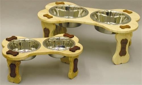 Doggie Dish Holder Plan - Cherry Tree Toys